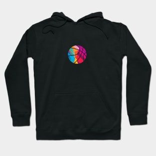 Basketball in Living Color Small Hoodie